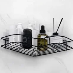 Shower Caddy Bathroom Shelf Bathroom Kitchen No Punching Triangle Storage Rack, Bathroom Accessories