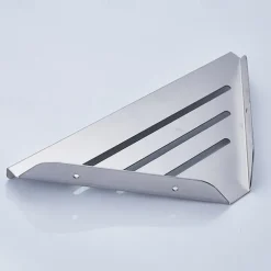 Shower Caddy Multifunction Bathroom Triangle Shelf Wall Mounted Stainless Steel 1 Pack Corner Storage Shelf for Bathroom Toilet and Kitchen