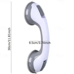Shower Caddy Toilet Bathroom Armrest Suction Cups Non Slip Large Glass Doors And Windows Sliding Door Suction Cups Non Punching Non Marking Handle