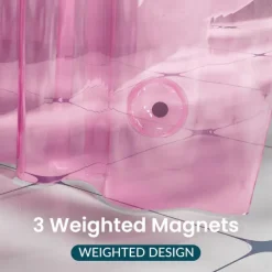 Shower Curtain Liner, Plastic Shower Liner PEVA 183cm*183cm 72x72