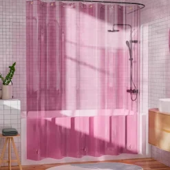 Shower Curtain Liner, Plastic Shower Liner PEVA 183cm*183cm 72x72
