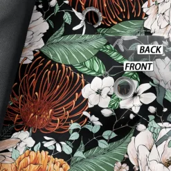 Shower Curtain with 12 Hooks 180cm*180cm(70