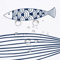 Shower Curtain with Hooks 180cm*180cm(70