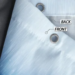 Shower Curtain with Hooks 180cm*180cm(70