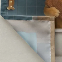 Shower Curtain with Hooks 180cm*180cm(70