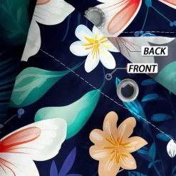 Shower Curtain with Hooks 180cm*180cm(70