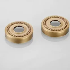 Shower Faucet Set - Handshower Included Vintage Style Antique Brass Mount Outside Brass Valve Bath Shower Mixer Taps