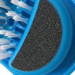 Shower Foot Brush Cleaner Scrubber Bathroom Washing Legs Sandal Massager with Suction Cups, Promotes Circulation, Removes Dead Skin, Prevents Dry & Callused Feet, Reduces Bending