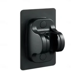 Shower Head Bracket No Drilling Holder, 360° Adjustable Without Drilling ABS Wall Bracket Replacement Waterproof Attachment for Bathroom