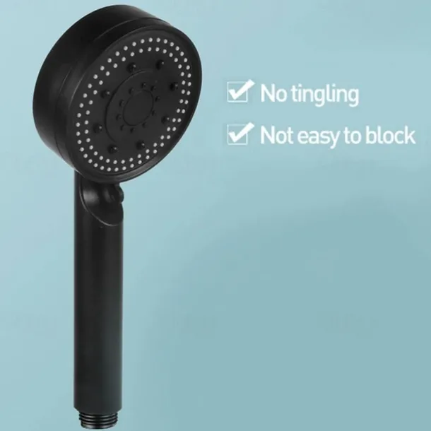 Shower Head High Pressure Handheld Spray with 5 Mode Showerhead, Adjustable High-Pressure Water Saving Shower Head Held, Shower Bathroom Accessories