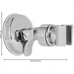 Shower Head Holder Suction Cup Handheld Showerhead Bracket Adjustable Height Shower Holder