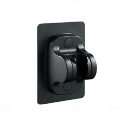 Shower Head Holder Wall Mount Adhesive Adjustable Handheld Shower Wand Holder No Drilling Wall Mount Bracket