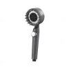 Shower Head with Filter 3 Mode Sprayer, Adjustable High Pressure Handheld Showerhead Massage Mist Jet Black White Grey