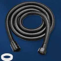 Shower Hose Stainless Steel for Hand Held Shower Heads 59-79 Inches, G1/2 Threaded Insert and Nut, Universal Shower Hose Replacement Handheld Shower Tube