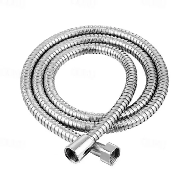 Shower Hose Stainless Steel for Hand Held Shower Heads 59-79 Inches, G1/2 Threaded Insert and Nut, Universal Shower Hose Replacement Handheld Shower Tube