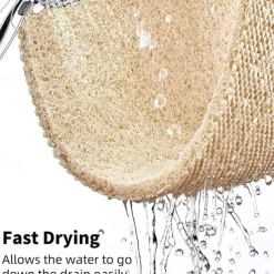 Shower Mat for Inside Shower, Loofah Bath Mat Non Slip Anti Mould Antibacterial Soft PVC Bathtub Mat for Bathroom Wet Shower Areas