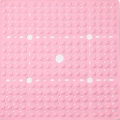 Shower Mats Rubber Shower Mat with Drain Hole - Non-Slip Bathtub Mat for Bathroom, Anti-Mildew, Quick-Drying, Comfortable and Safe for Kids and Elderly