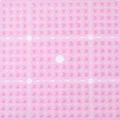 Shower Mats Rubber Shower Mat with Drain Hole - Non-Slip Bathtub Mat for Bathroom, Anti-Mildew, Quick-Drying, Comfortable and Safe for Kids and Elderly