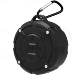 Shower Speaker, IPX7 Waterproof Bluetooth Speaker, Loud HD Sound, Portable Wireless Speaker with Suction Cup & Sturdy Hook, Built-in Mic, for Shower, Pool, Beach, Outdoor