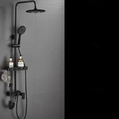 Shower System Faucet Combo Set with 8