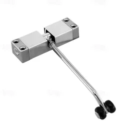 Silent Adjustable Automatic Door Closer,Lightweight, Automatic Door Closer with Soft Close Spring for Effortless, Quiet Door Closing