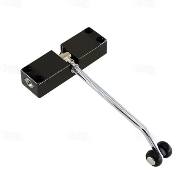 Silent Adjustable Automatic Door Closer,Lightweight, Automatic Door Closer with Soft Close Spring for Effortless, Quiet Door Closing