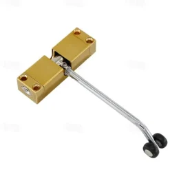 Silent Adjustable Automatic Door Closer,Lightweight, Automatic Door Closer with Soft Close Spring for Effortless, Quiet Door Closing