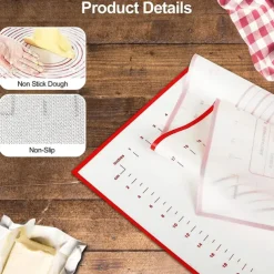 Silicone Baking Mat Pastry Rolling Kneading Pad Kitchen Crepes Pizza Dough Non-stick Pan Pastry mat