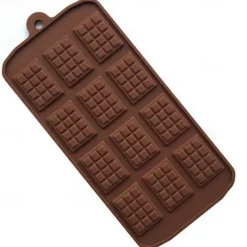 Silicone Chocolate Moulds 6 Pieces Silicone Moulds for Chocolate and Non-Stick Chocolate Molds Letters and Numbers for Making Chocolate Muffins Cakes 6 Shapes