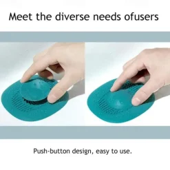 Silicone Kitchen Sink Plug Shower Filter Drain Cover Stopper Sink Strainer Drainer Floor Drain Hair Catcher Bathroom Accessorie