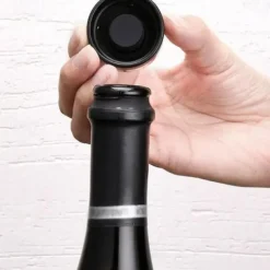 Silicone Sealed Wine, Beer, Champagne Stopper, Red Wine Bottle Cap Stopper, Silicone Sealed Champagne Bottle Stopper, Compact Preservation Wine Stopper, Bar Tools