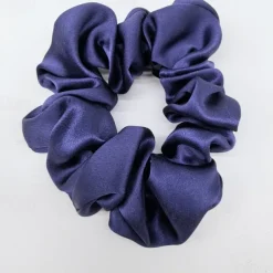 Silk Hair Scrunchies Ties for Frizz & Breakage Prevention, 100% Mulberry, No Damage, Elastic Ponytail Holders, 1Pc