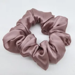 Silk Hair Scrunchies Ties for Frizz & Breakage Prevention, 100% Mulberry, No Damage, Elastic Ponytail Holders, 1Pc
