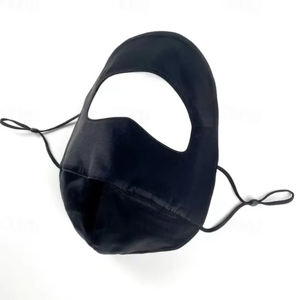 Silk Mask Breathable Cool Sunscreen Anti-uv Silk Mask Soft Dustproof Double-sided Mulberry Silk