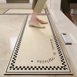 Simple Area Rug Kitchen Mat Non-Slip Oil Proof Floor Mat Livingroom Rug Indoor Outdoor Mat Bedroom Decor Bathroom Mat Entrance Rug Door Mat