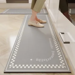 Simple Area Rug Kitchen Mat Non-Slip Oil Proof Floor Mat Livingroom Rug Indoor Outdoor Mat Bedroom Decor Bathroom Mat Entrance Rug Door Mat