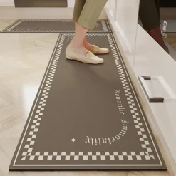 Simple Area Rug Kitchen Mat Non-Slip Oil Proof Floor Mat Livingroom Rug Indoor Outdoor Mat Bedroom Decor Bathroom Mat Entrance Rug Door Mat