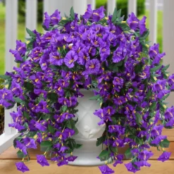 Simulated Morning Glory Trumpet Flower Wall Hanging Hanging Fake Green Plants Plant Decorations Flower Wall Decorations Wedding Decorations