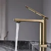 Single Handle Bathroom Faucet, Painted Finishes/Electroplated/Chrome One Hole Centerset, Brass Bathroom Sink Faucet with Hollow Handle