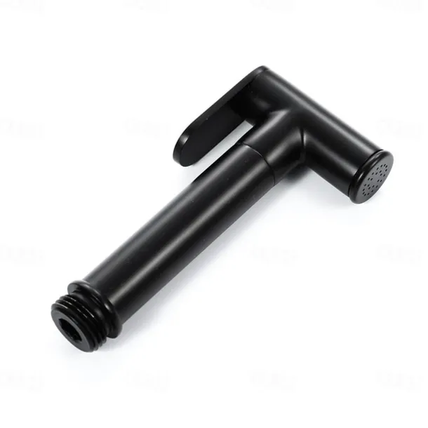 Single hole Bidet BlackToilet Handheld bidet Sprayer Self-Cleaning Contemporary