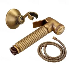 Single hole Bidet BrushedToilet Handheld bidet Sprayer Self-Cleaning Antique