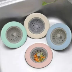 Sink Strainer Silicone Sieve Kitchen Sink Filter Mesh Fillers For Hair Gootsteen Zeef Things For Kitchen Accessories