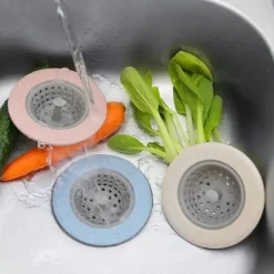 Sink Strainer Silicone Sieve Kitchen Sink Filter Mesh Fillers For Hair Gootsteen Zeef Things For Kitchen Accessories