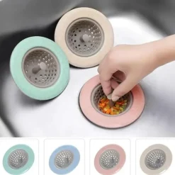 Sink Strainer Silicone Sieve Kitchen Sink Filter Mesh Fillers For Hair Gootsteen Zeef Things For Kitchen Accessories