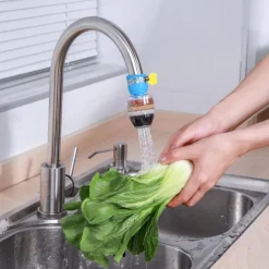 Six-Layer Adjustable Faucet Filter Water Purifier Household Bathroom Kitchen Tap Water Filter Splash-Proof Water Faucet Shower