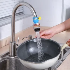 Six-Layer Adjustable Faucet Filter Water Purifier Household Bathroom Kitchen Tap Water Filter Splash-Proof Water Faucet Shower