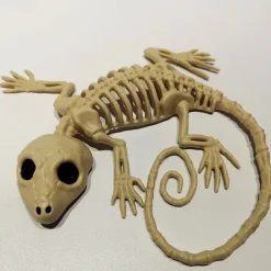 Skeleton Model, 3D Animal Sculpture Resin Crafts, for Pose Skeleton Prop Indoor/Outdoor, Halloween Decoration