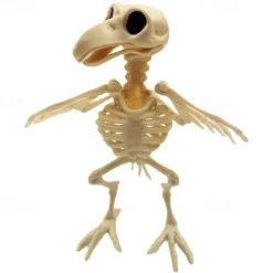 Skeleton Model, 3D Animal Sculpture Resin Crafts, for Pose Skeleton Prop Indoor/Outdoor, Halloween Decoration