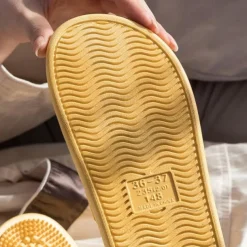 Slippers for Women Men Foot Massage Plantar Fasciitis Sliders House Ladies Sandals Shower Shoes Non-Slip Quick Drying Pool Slides Massage Slippers Shoes Sandals for Men Women