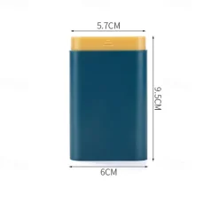 Small Mini Small Medicine Box Portable And Sub Packed Small Box For 7-day Charging Sealed And Stored With Pill Box